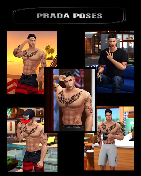 sims 4 prada poses.